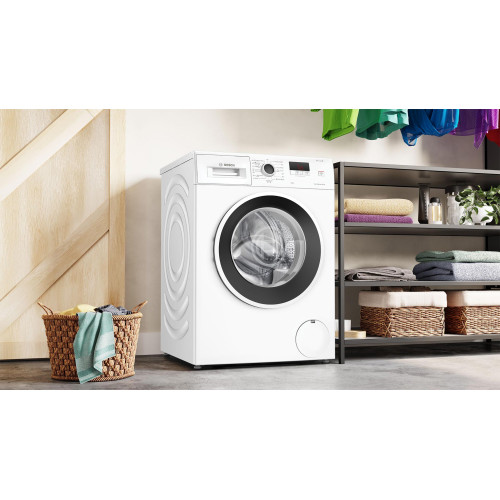 Пральна машина Bosch фронтальна, 8кг, 1200, A, 59см, дисплей, білий
