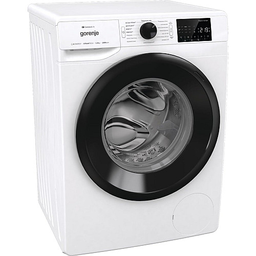 Стиральная машина Gorenje фронтальная, 8кг, 1400, A+++, 55см, дисплей, инвертор, пара, Wi-Fi, белый