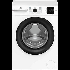 Пральна машина Beko фронтальна, 8кг, 1000, A, 55см, дисплей, інвертор, пара, білий