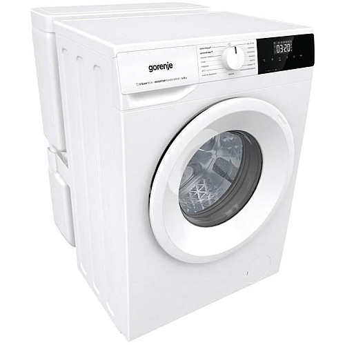 Стиральная машина Gorenje фронтальная, с баком, 6кг, 1200, A+, 60см, дисплей, пар, инвертор, белый