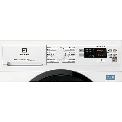 Пральна машина Electrolux фронтальна, 6кг, 1200, A, 41см, дисплей, інвертор, білий