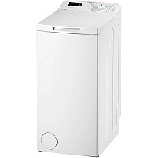 Пральна машина Indesit вертикальна, 5кг, 1000, C, 60см, дисплей, білий