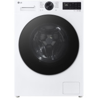 Пральна машина LG фронтальна, 8кг, 1200, A, 48см, дисплей, пара, інвертор, білий
