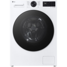 Пральна машина LG фронтальна, 8кг, 1200, A, 48см, дисплей, пара, інвертор, білий