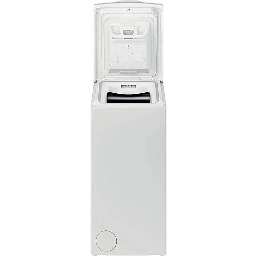 Пральна машина Indesit вертикальна, 5кг, 1000, C, 60см, дисплей, білий