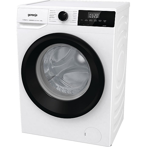 Стирально-сушильная машина Gorenje фронтальная, 8(5)кг, 1400, A+, 55см, дисплей, пара, инвертор, белый