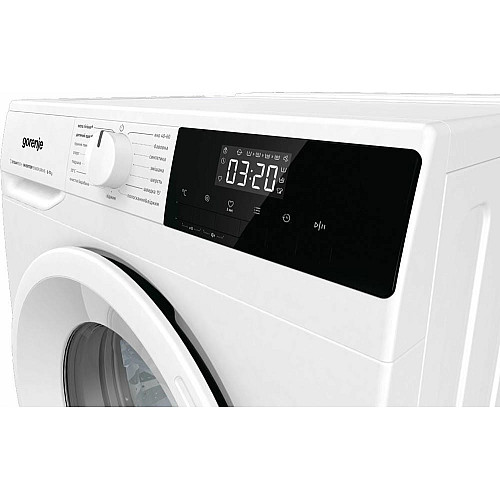 Стиральная машина Gorenje фронтальная, с баком, 7кг, 1200, A+, 60см, дисплей, пар, инвертор, белый