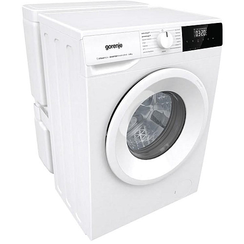 Стиральная машина Gorenje фронтальная, с баком, 7кг, 1200, A+, 60см, дисплей, пар, инвертор, белый