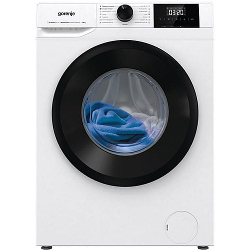 Пральна машина Gorenje фронтальна, 6кг, 1000, A+++, 43.5см, дисплей, пар, інвертор, білий