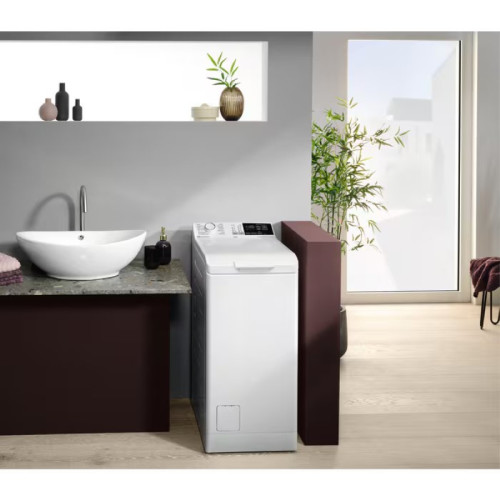 Пральна машина Electrolux вертикальна, 6кг, 1000, D, 60см, дисплей, білий