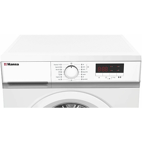 Пральна машина Hansa фронтальна, 8кг, 1400, A++, 57см, дисплей, білий