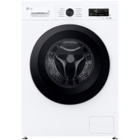 Пральна машина LG фронтальна, 7кг, 1200, A, 44см, дисплей, пара, інвертор, білий