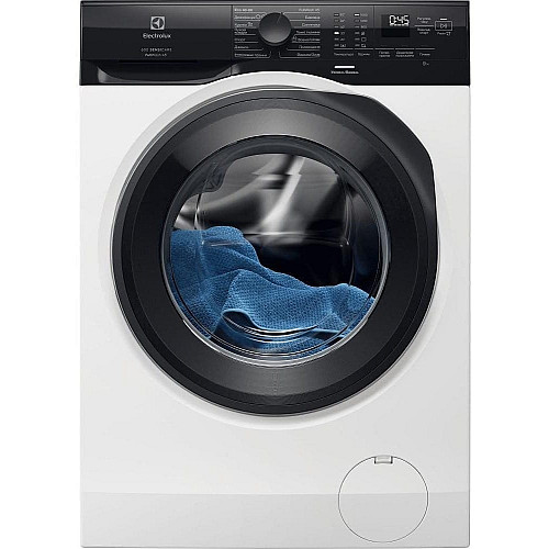 Стиральная машина Electrolux фронтальная, 10.5кг, 1400, A, 66см, дисплей, пара, инвертор, белый