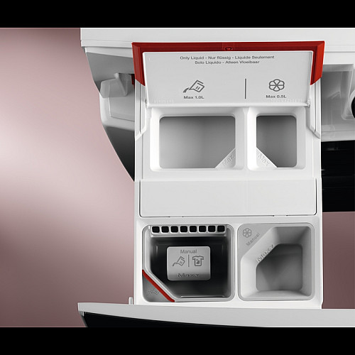 Пральна машина Electrolux фронтальна, 9кг, 1400, A, 66см, дисплей, пара, інвертор, автодоз, білий