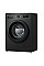 Стиральная машина LG фронтальная, 6.5кг, 1200, В, 44см, дисплей, пара, инвертор, черный