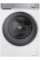 Пральна машина Haier фронтальна, 9кг, 1400, B, 45.2см, дисплей, пара, інвертор, люк сірий, прямий привід, білий
