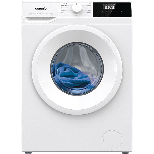 Стиральная машина Gorenje фронтальная, с баком, 7кг, 1200, A+, 60см, дисплей, пар, инвертор, белый