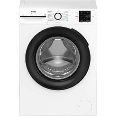 Стиральная машина Beko фронтальная, 7кг, 1200, B, 50см, дисплей, инвертор, пара, белый