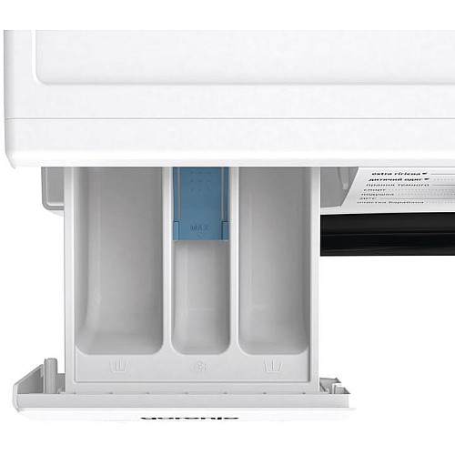 Пральна машина Gorenje фронтальна, 8кг, 1400, A+++, 55см, дисплей, пара, інвертор, білий
