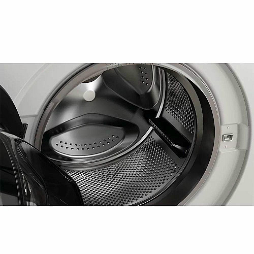 Стиральная машина Whirlpool фронтальная, 10кг, 1400, A+++, 60см, дисплей, пара, инвертор, черный люк, белый