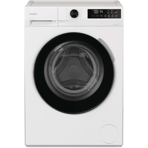 Пральна машина Candy ProWash 300 фронтальна, 7кг, 1200, A, 42.4см, дисплей, пара, інвертор, люк чорний, білий