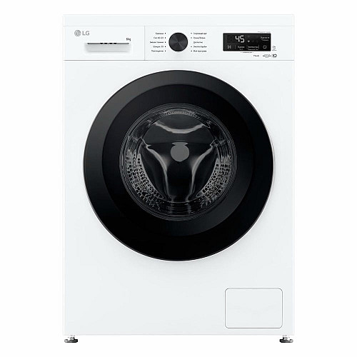 Пральна машина LG фронтальна, 6кг, 1200, В, 44см, дисплей, пара, інвертор, білий