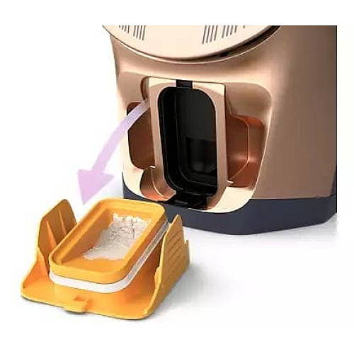 Утюг Philips Azur 8000 Series, 3000Вт, 350мл, паровой удар -260гр, постоянный пар - 85гр, нерж. сталь, темно синий