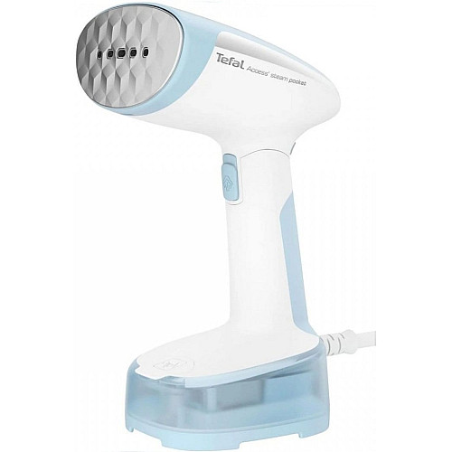 Отпариватель Tefal компактный Access Steam Pocket, 1300Вт, постоянная пара – 20гр, бело-голубой