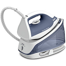 Праска-парогенератор Tefal Optimal, 2200Вт, 1200мл, паровий удар -190гр, постійна пара - 110гр, керам. підошва, біло-синій