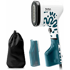 Відпарювач Tefal компактний Pure Pop Home & Travel, 1300Вт, 70мл, постійна пара - 20гр, біло-синій