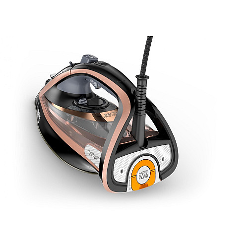 Праска Tefal Ultimate Pure, 3200Вт, 350мл, паровий удар -260гр, постійна пара - 60гр, керам. підошва, чорно-рожевий