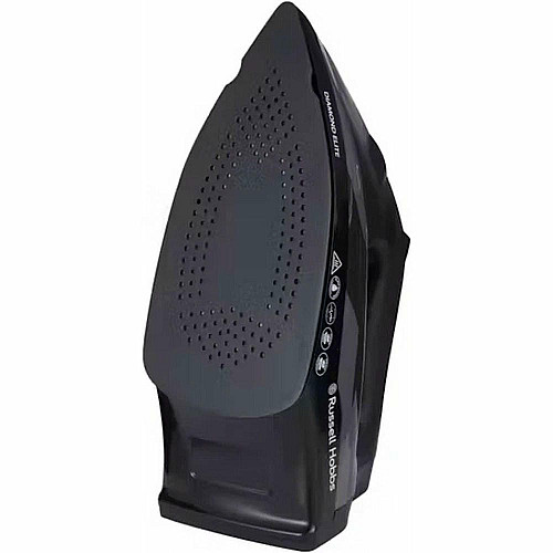 Утюг Russell Hobbs Diamond Elite, 3100Вт, 350мл, паровой удар -220гр, самоочищение, керам. подошва, черный
