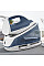 Утюг-парогенератор Tefal Optimal, 2200Вт, 1200мл, паровой удар -190гр, постоянный пар - 110гр, керам. подошва, бело-синий