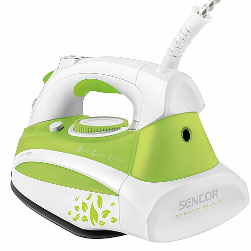 Утюг Sencor, 2200Вт, 380мл, паровой удар -120гр, постоянная пара - 25гр, керам. подошва, зеленый