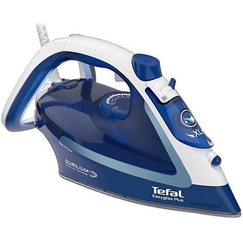 Утюг Tefal Easygliss Plus, 2500Вт, 270мл, паровой удар -220гр, постоянный пар - 45гр, керам. подошва, синий