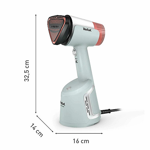 Отпариватель Tefal компактный AeroSteam, 1400Вт, 100мл, постоянная пара – 20гр, светло-зеленый