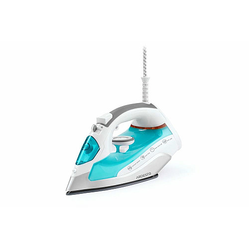 Утюг ARDESTO IR-C2228-TQ, 2200Вт, 280мл, паровой удар-100гр, керам. подошва, голубой