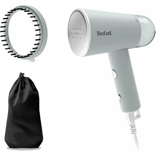 Отпариватель Tefal компактный Origin Travel, 1200Вт, 70мл, постоянная пара - 20гр, металлическая подошв., белый