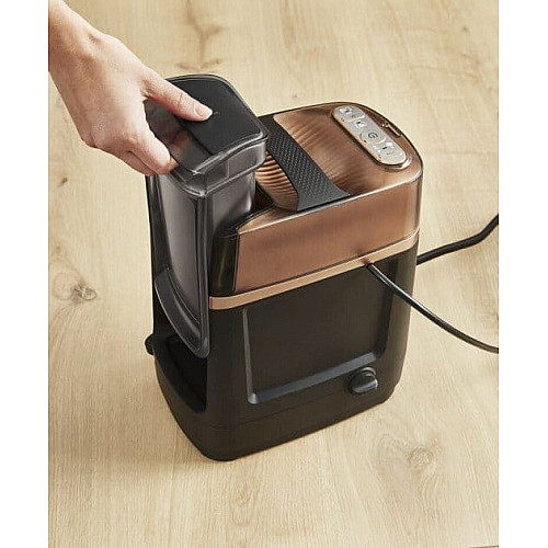 Гладильная система Tefal IXEO Power, 2170Вт, 1100мл, паровой удар -200гр, постоянный пар - 90гр, с гладильной доской, нерж. сталь, черно-золотой
