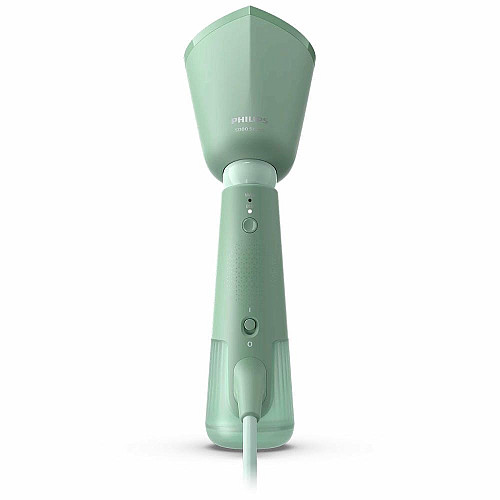 Відпарювач Philips компактний Series 5000, 1400Вт, 120мл, паровий удар -24гр, складана ручка, пластик, сіро-зелений