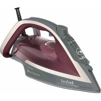 Утюг Tefal Ultragliss Plus, 2800Вт, 270мл, паровой удар -260гр, постоянный пар - 50гр, керам. подошва, бордово-серый