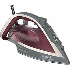 Праска Tefal Ultragliss Plus, 2800Вт, 270мл, паровий удар -260гр, постійна пара - 50гр, керам. підошва, бордово-сірий