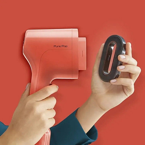 Отпариватель Tefal компактный Pure Pop, 1300Вт, 70мл, постоянная пара – 20гр, красный