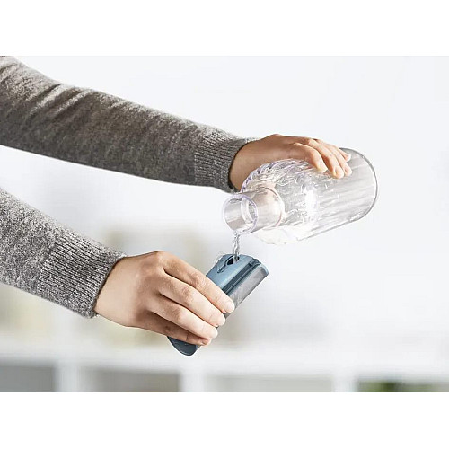 Отпариватель Tefal компактный Pure Force 3в1, 1800Вт, 180мл, постоянная пара – 35гр, керам. подошва, синий