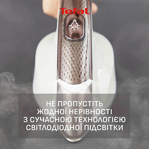 Гладильная система Tefal IXEO Vision, 2200Вт, 1200мл, паровой удар -200гр, верт. отпаривание, керам. подошва, белый