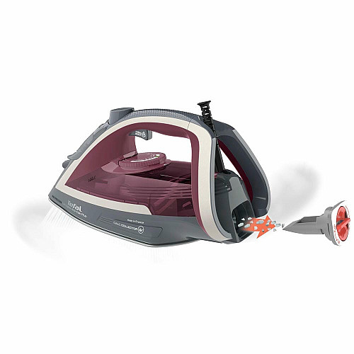 Утюг Tefal Ultragliss Plus, 2800Вт, 270мл, паровой удар -260гр, постоянный пар - 50гр, керам. подошва, бордово-серый