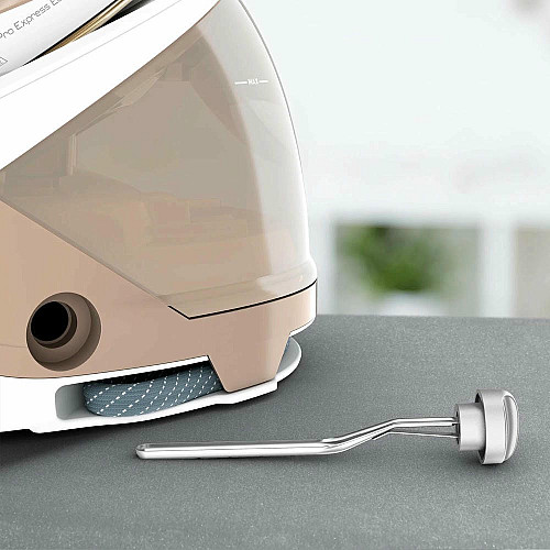 Утюг-парогенератор Tefal Pro Express Eco, 2200Вт, 1800мл, паровой удар -550гр, постоянный пар - 140гр, бело-золотой