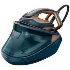 Праска-парогенератор Tefal Express Vision Max, 3000Вт, 1200мл, паровий удар -850гр, постійна пара - 215гр, керам. підошва, синьо-золотий
