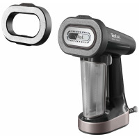 Відпарювач Tefal компактний Pure Force 3в1, 1800Вт, 180мл, постійна пара - 35гр, керам. підошва, чорно-рожевий