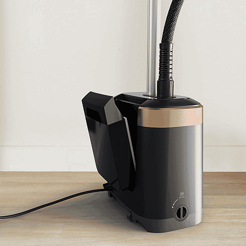 Отпариватель Tefal вертикальный Pro Style Care, 2000Вт, 1300мл, постоянная пара - 42гр, черно-золотой